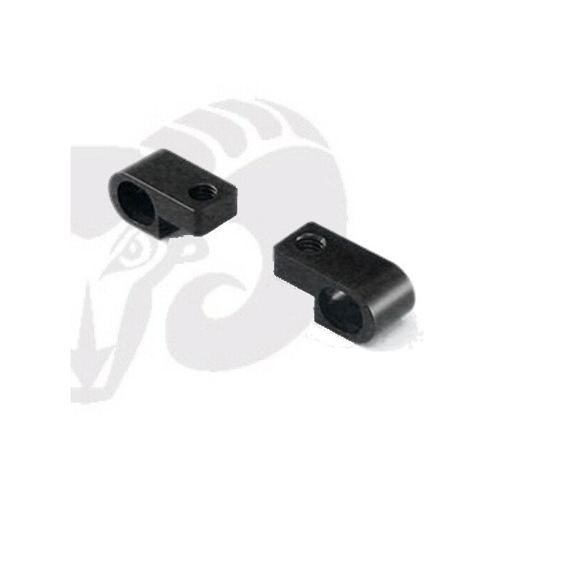 Velox V8.2 Lower Front Hinge Pin Brackets - BL