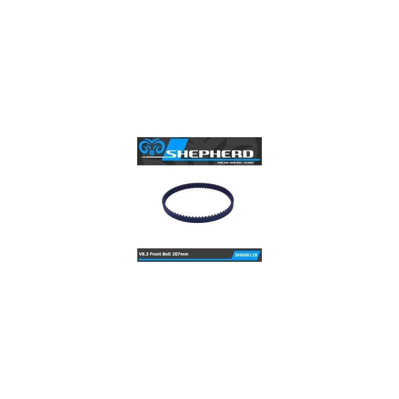 VELOX V8.3 OPTION FRONT BELT 207MM  2025