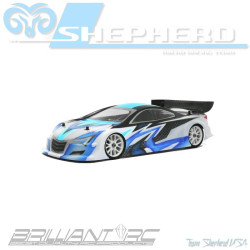 Brilliant RC TCX 200mm Un-Cut 1/10 Body