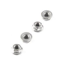 Wheel Nut with Flange