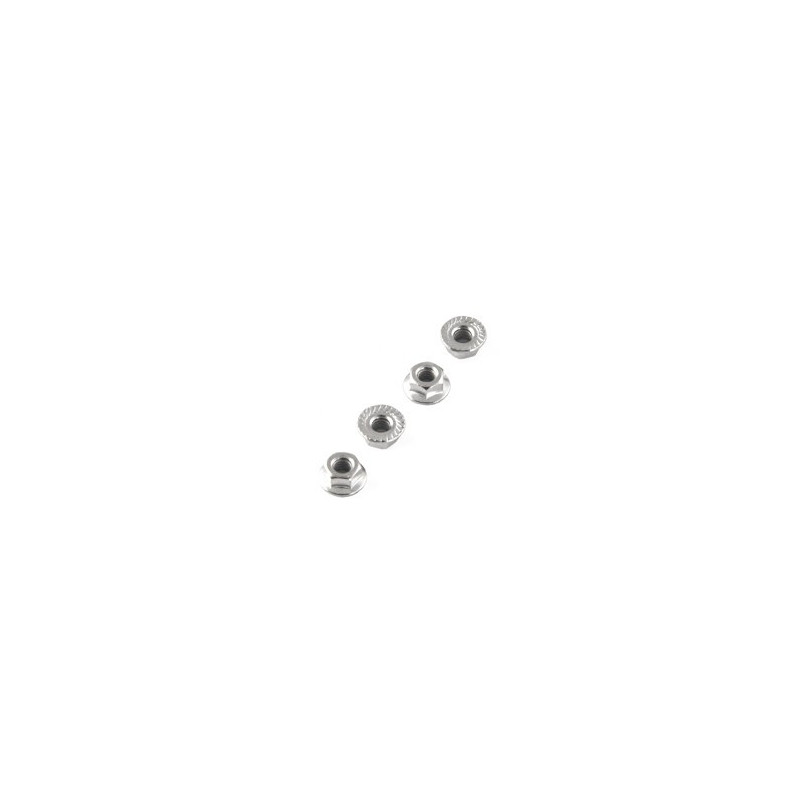 Wheel Nut with Flange