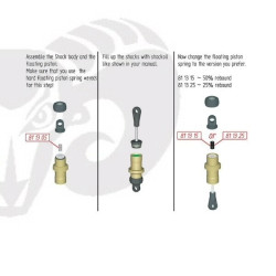 Velox Shock Floating Piston Springs