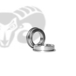 Flanged Ball Bearings 10x15x4 (2)