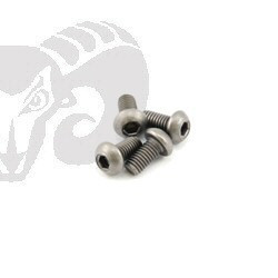 Button Head Screws M3x6 "Titanium"