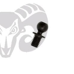Pivot Ball D4 "Threaded" Short